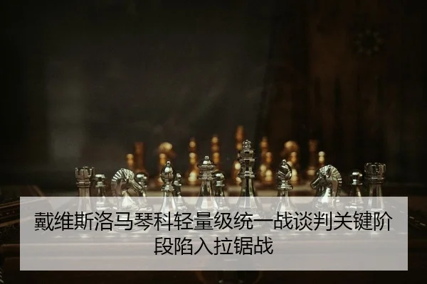 戴维斯洛马琴科轻量级统一战谈判关键阶段陷入拉锯战